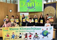 Preisverleihung Kleine Klimaschützer 2022 Gruppenfoto