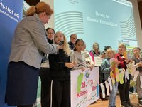 Ehrung der Kleinen Klimaschützer bei der RegioCOP 2024