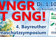 4. Bayreuther Klimaschutzsymposium, 1.10.2019